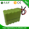 Ni-MH 12 V AAA 800 mAh Batterie Pack 12 V Rechargeable Batterie Pack NIMH Personnalisé NIMH Pack Usine Prix